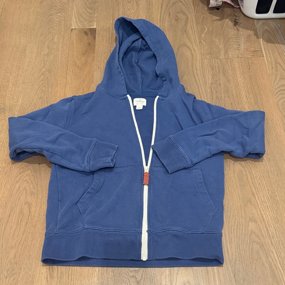 Crewcuts Blue Kids Hoodie with Zip